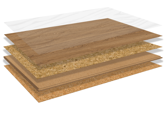 Amorim Amorim klikvloer Hout Natural XL - Gemberhout Camel - per m2