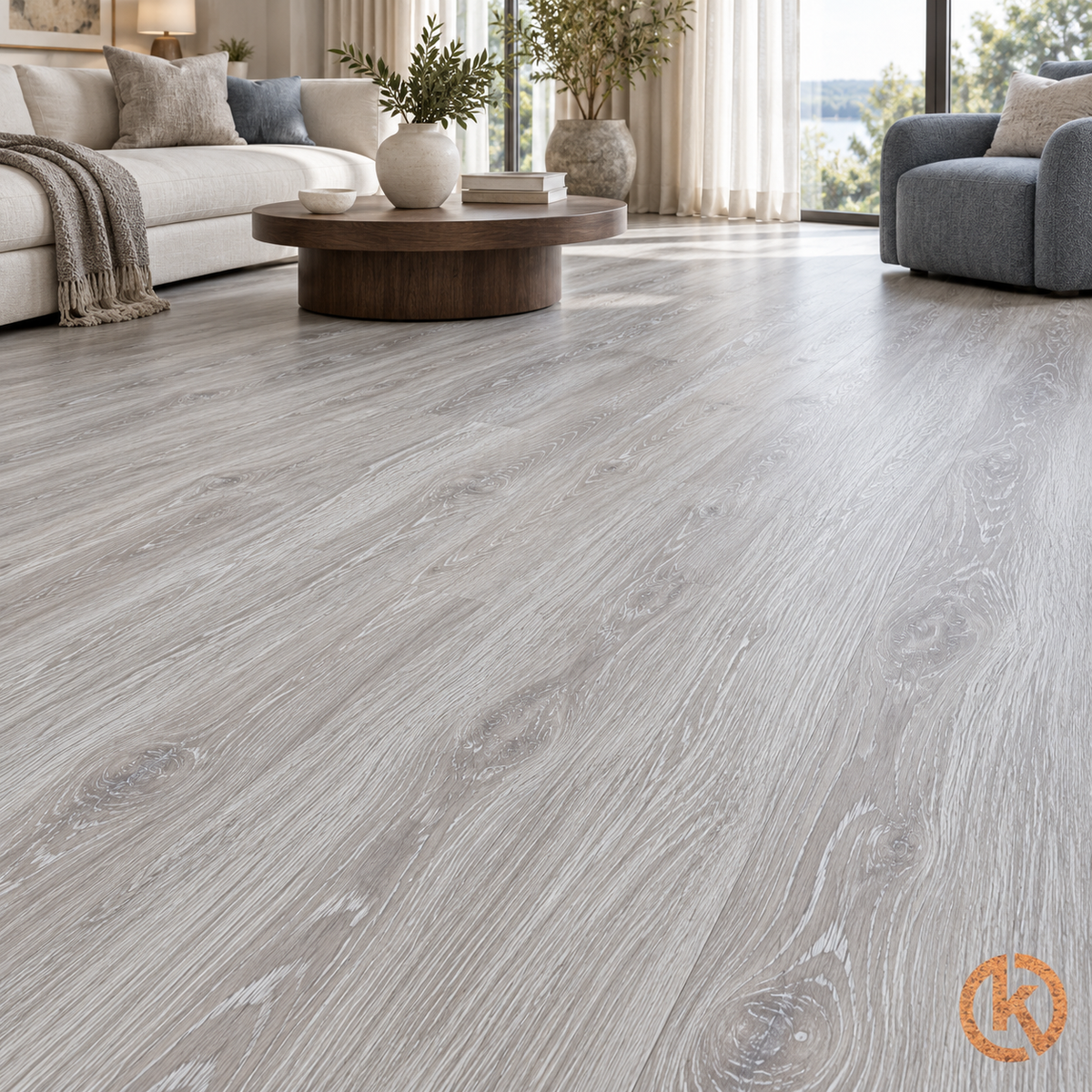 Amorim Amorim klikvloer Wood Go - Dark Grey Oak - PARTIJ 27m2