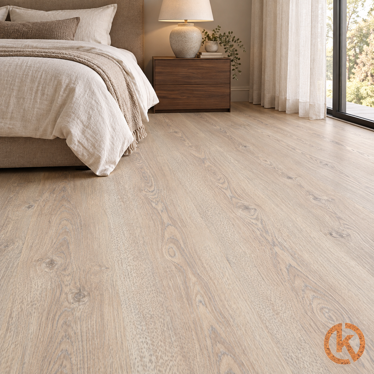 Amorim Amorim klikvloer Wood Go - Taupe Oiled Oak - PARTIJ 16m2