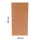 Amorim Plak kurkvloer - Standard - 60 x 30 cm - 12 mm dik - per m2