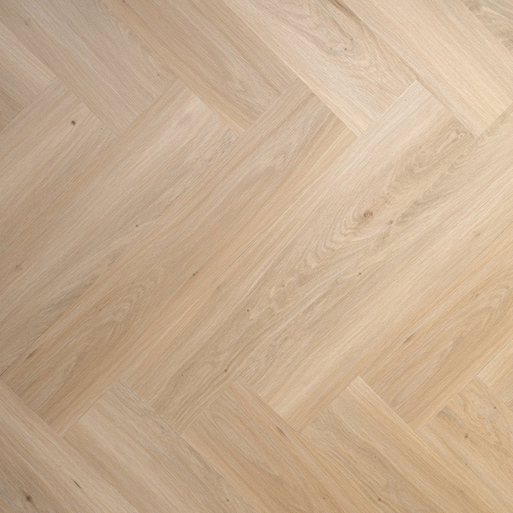 Flexura Flexura Canal – Visgraat Eiken Parket Klik-Kurkvloer - per m²