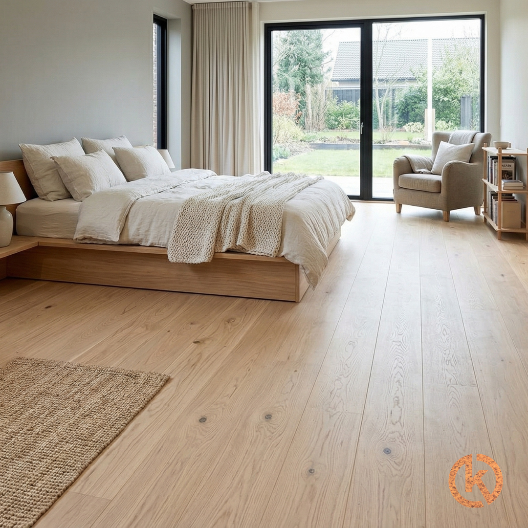 Flexura Flexura Rustic Canal Oak – Eiken Parket Klik-Kurkvloer - per m²