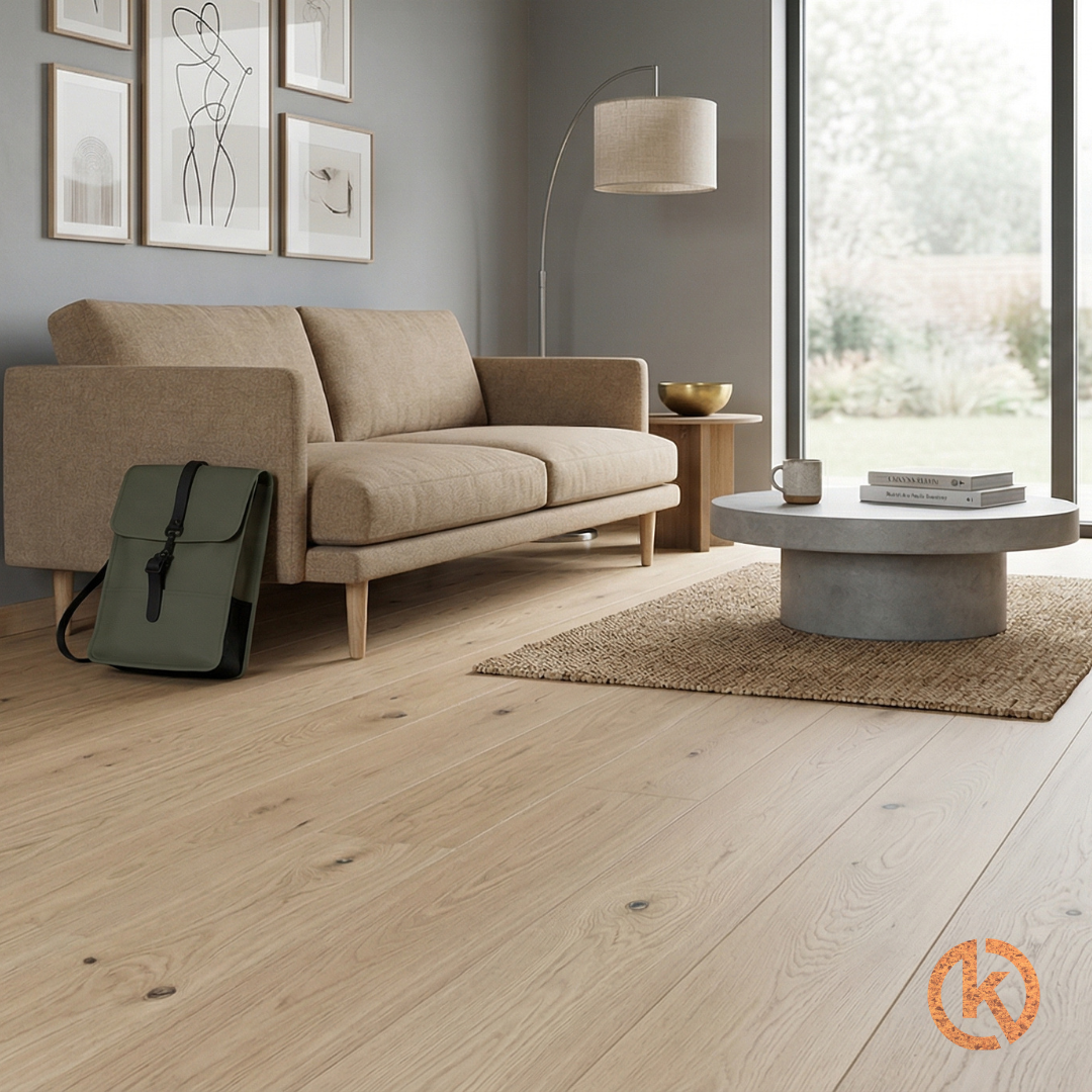 Flexura Flexura Rustic Canal Oak – Eiken Parket Klik-Kurkvloer - per m²