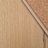 Flexura Flexura Rustic Hudson Oak  - Eiken Parket Klik-Kurkvloer - per m²