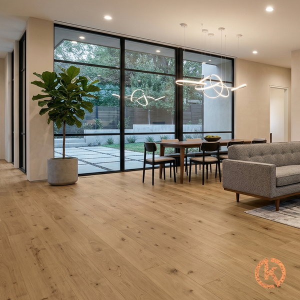 Flexura Rustic Hudson Oak  - Eiken Parket Klik-Kurkvloer - per m²