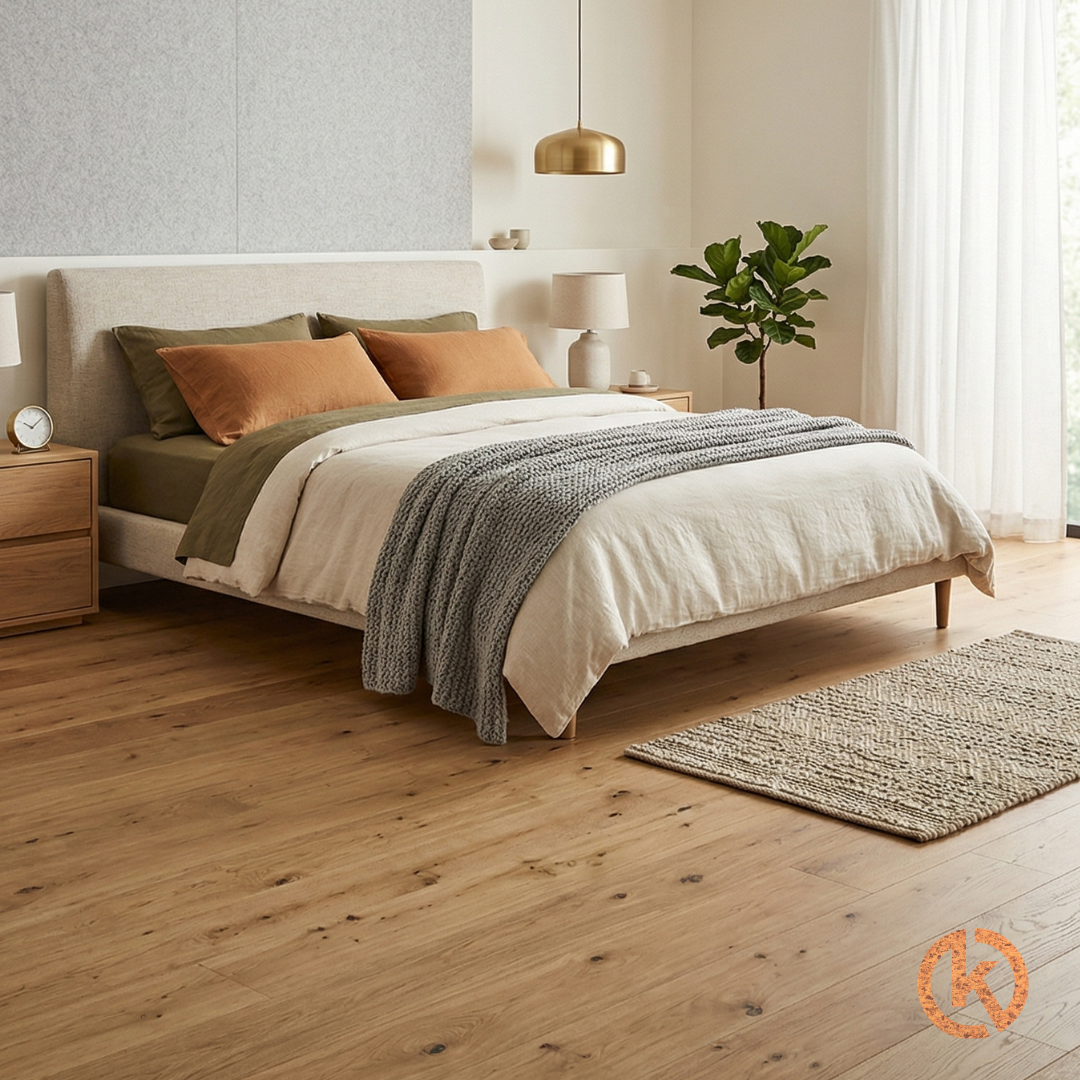 Flexura Flexura Rustic Hudson Oak  - Eiken Parket Klik-Kurkvloer - per m²