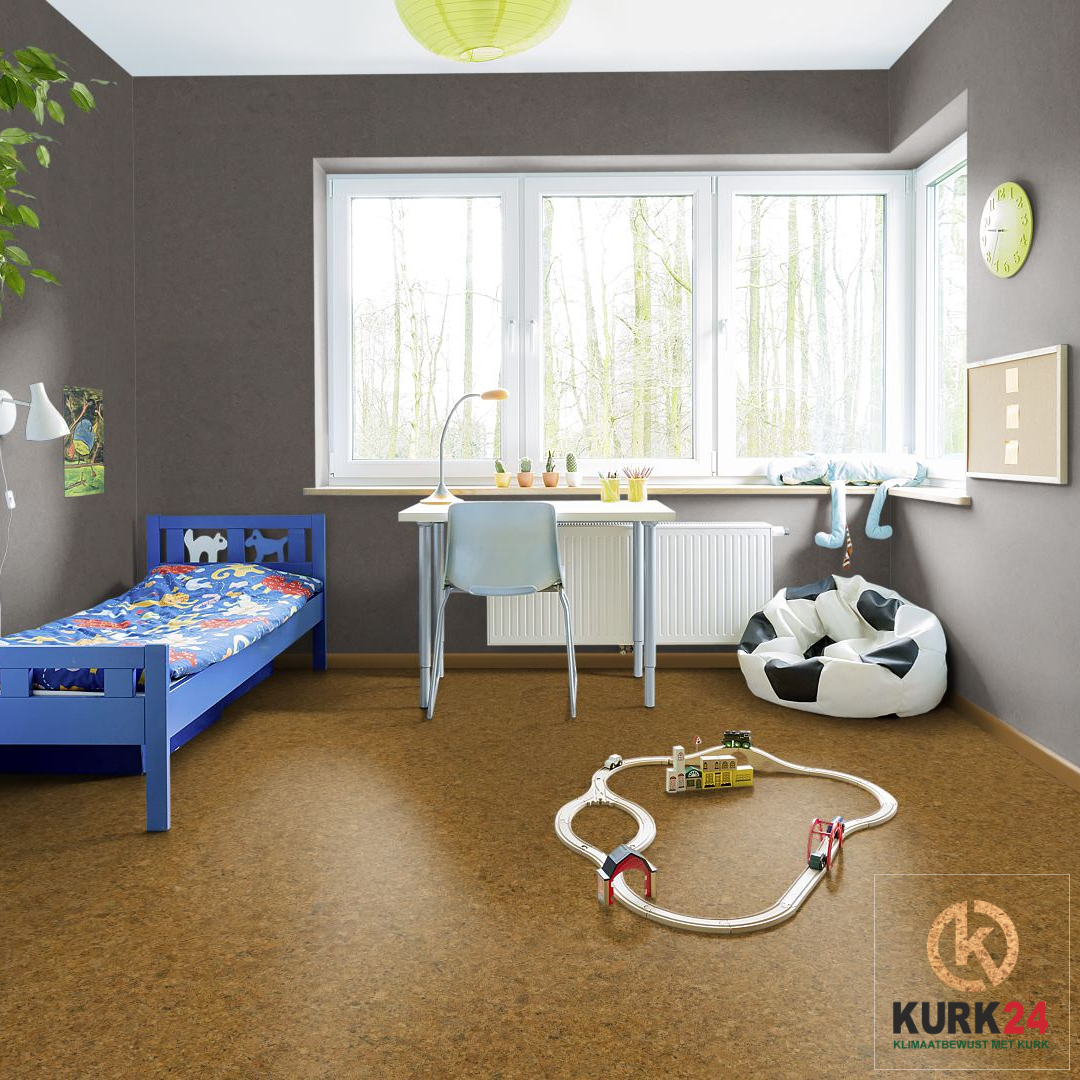 Granorte Gelakte plak kurkvloer - Champagner - 60 x 30 cm - per m²