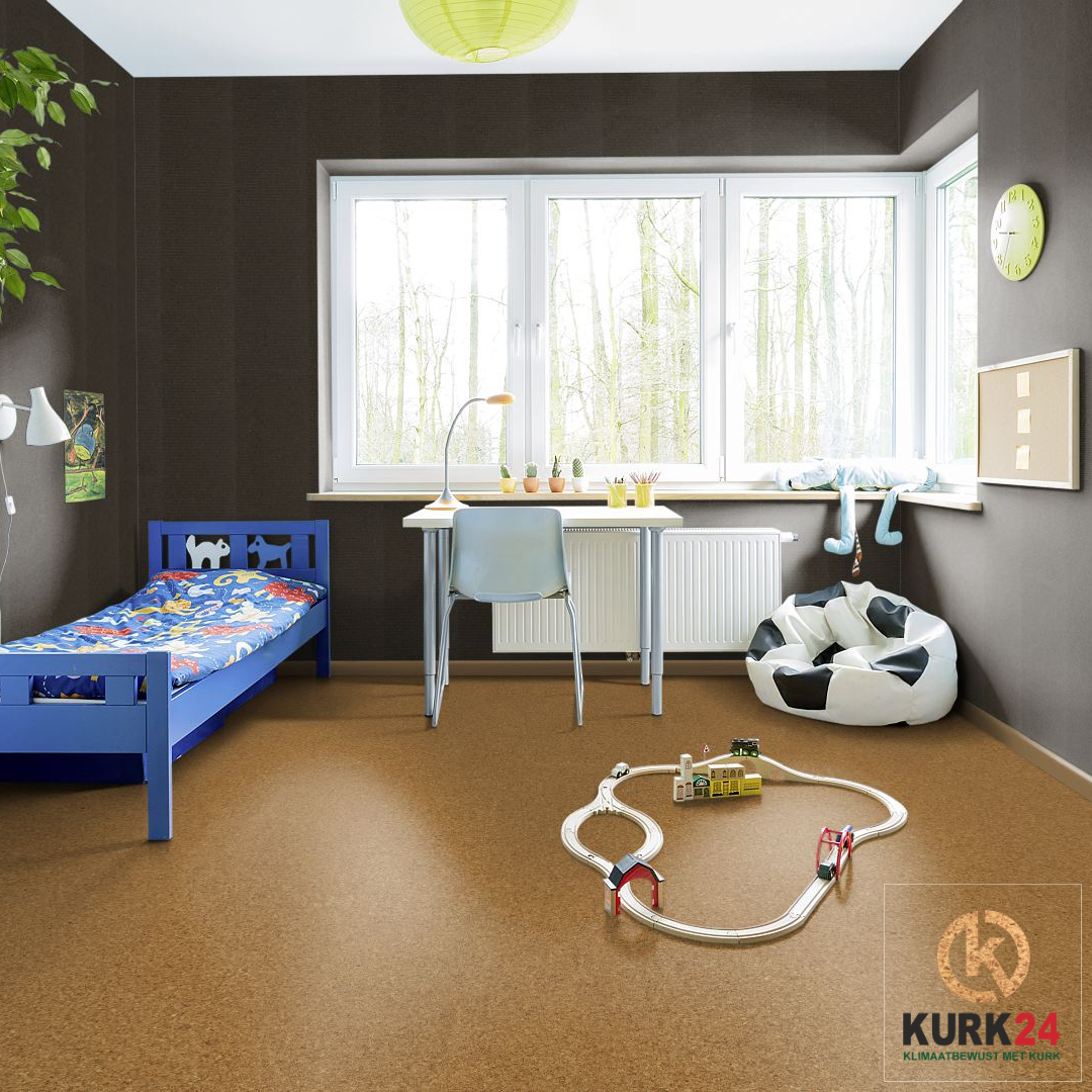 Granorte Granorte - Kurkvloer tegel - Standard - 60 x 30 cm - 4mm - GELAKT - PER M2