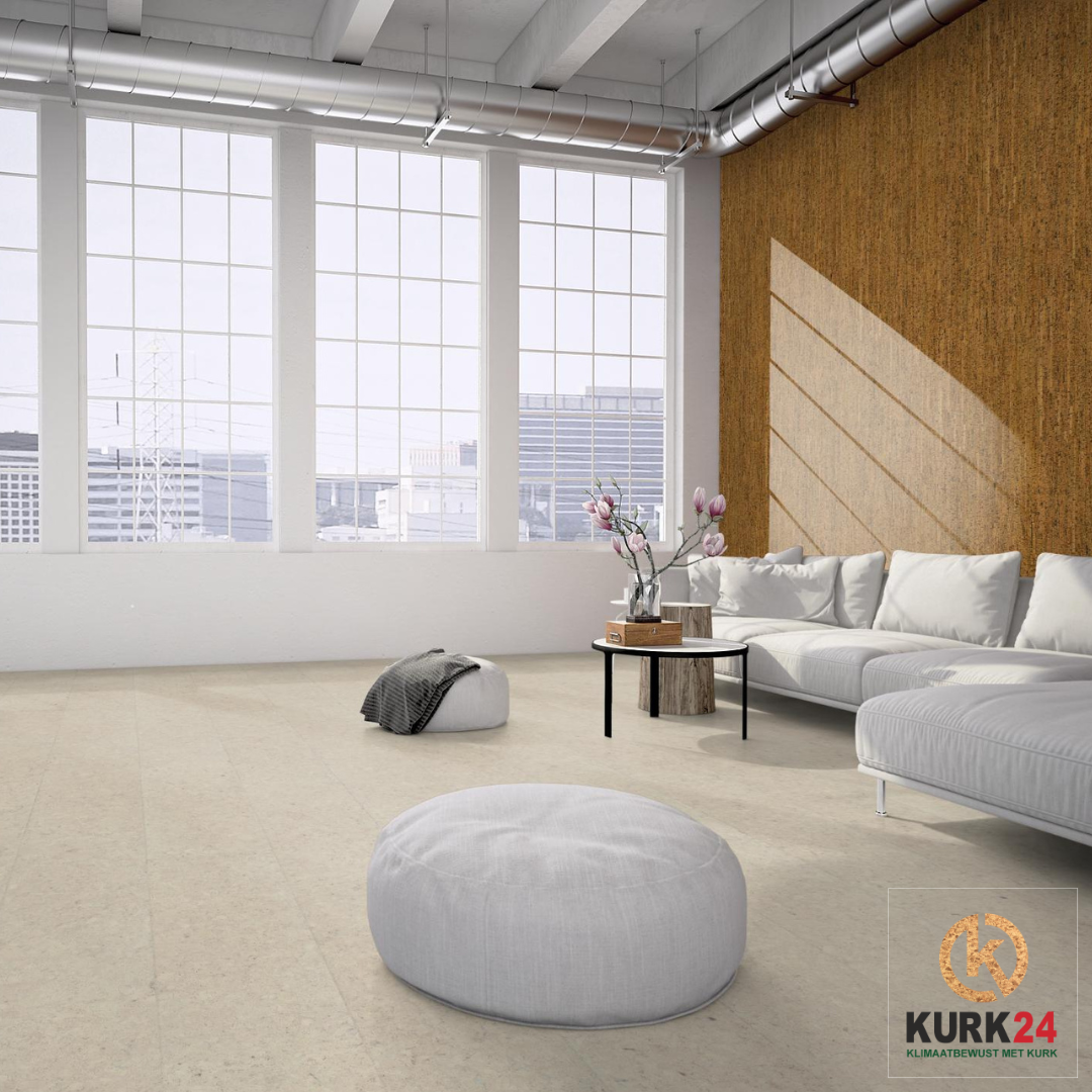 Granorte Granorte NATURTrend Klassik White - klik kurkvloer  - Partij a 12 m2
