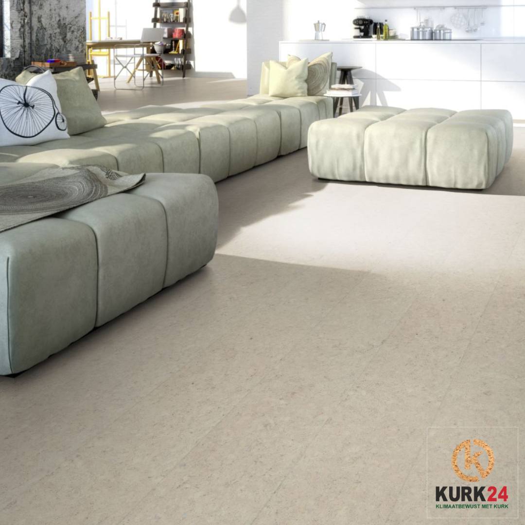 Granorte Granorte NATURTrend Klassik White - klik kurkvloer  - Partij a 12 m2