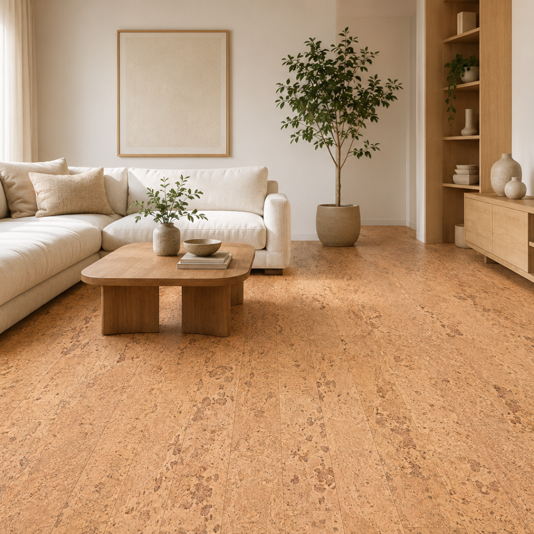 Granorte Plak kurkvloer - Rio Grande- 59 x 14,5 cm - Ongelakt - per m²