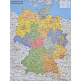 Korkonline Poster landkaart Duitsland - 84 x 120 cm