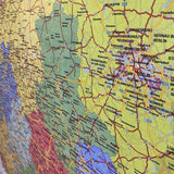Korkonline Poster landkaart Duitsland - 84 x 120 cm