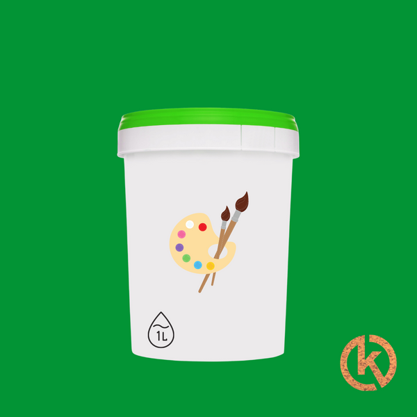 1l Kurkverf - Wandkurk - Groen