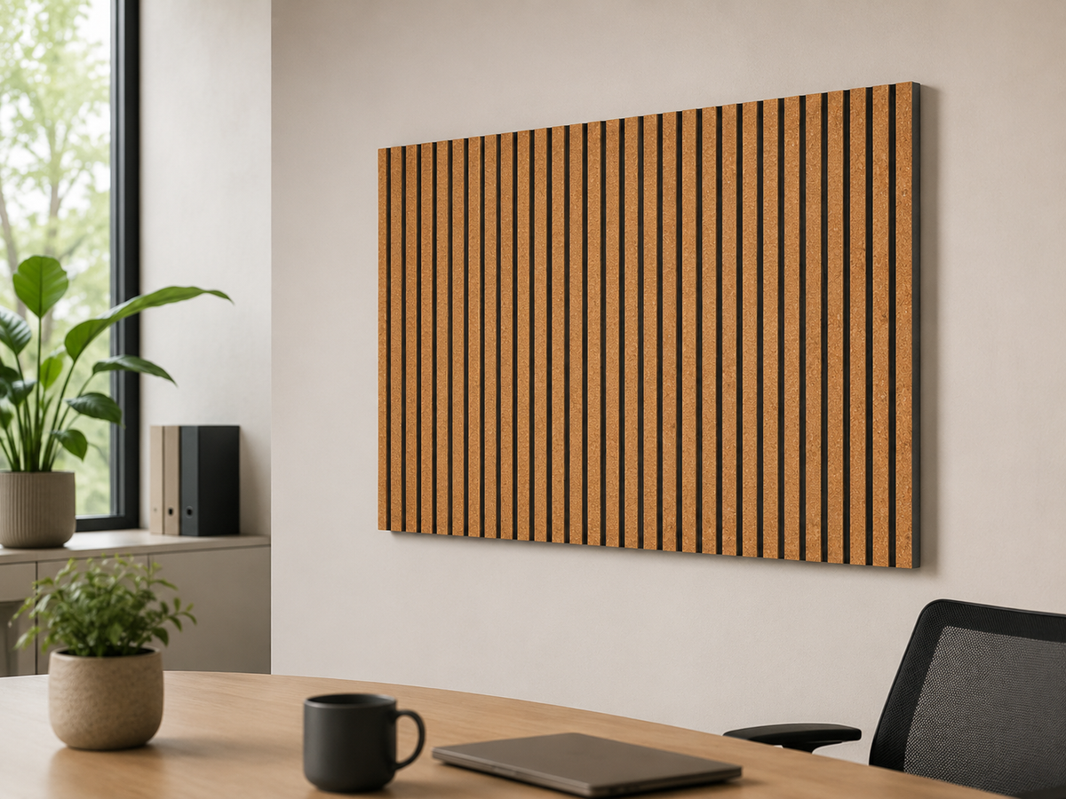 Kurk24 AcoustiPin Kurk Prikbord – Akoestisch Design Prikbord – 118 x 59 cm