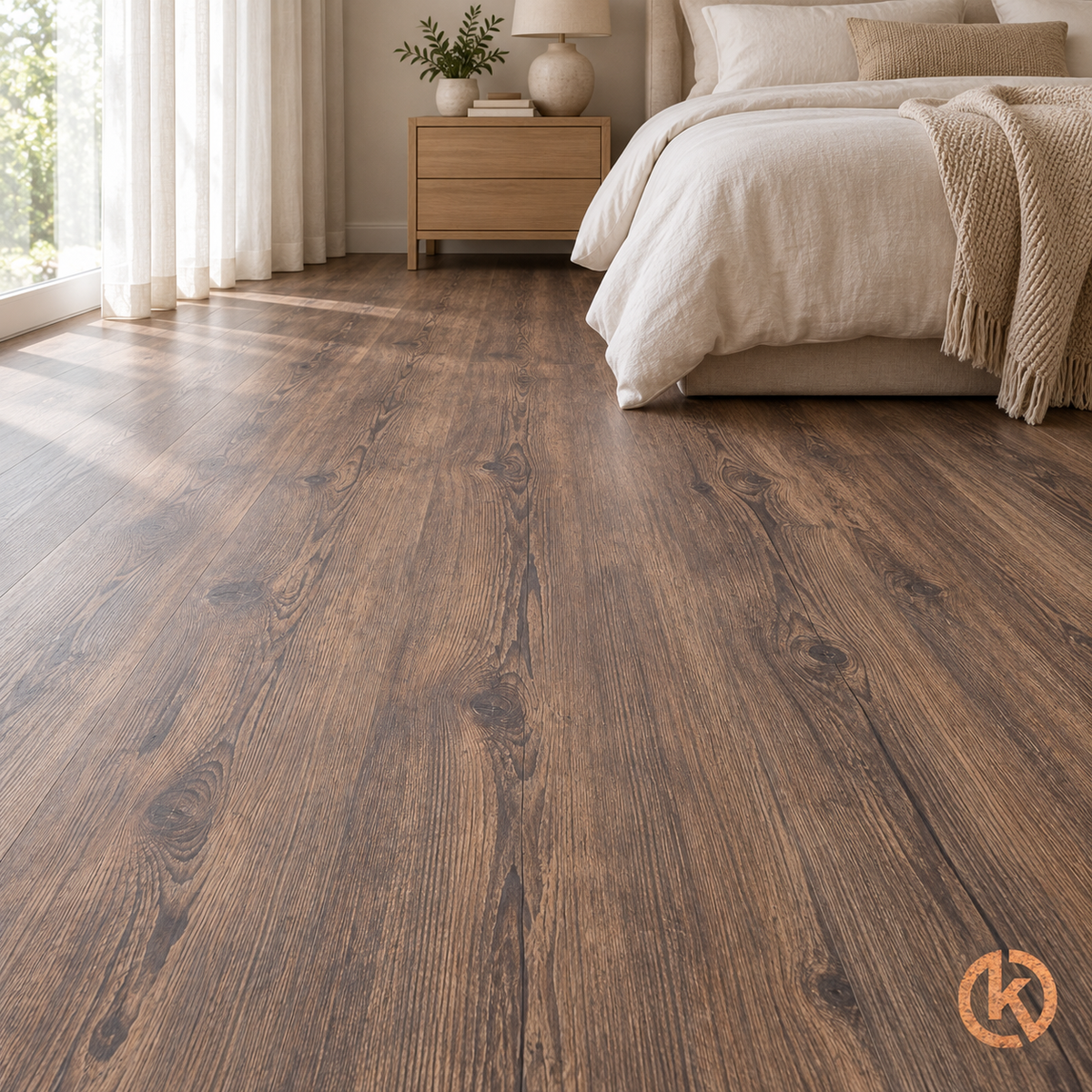 Kurk24 Amorim klikvloer LVT - Tobacco Pine - PARTIJ 26m2