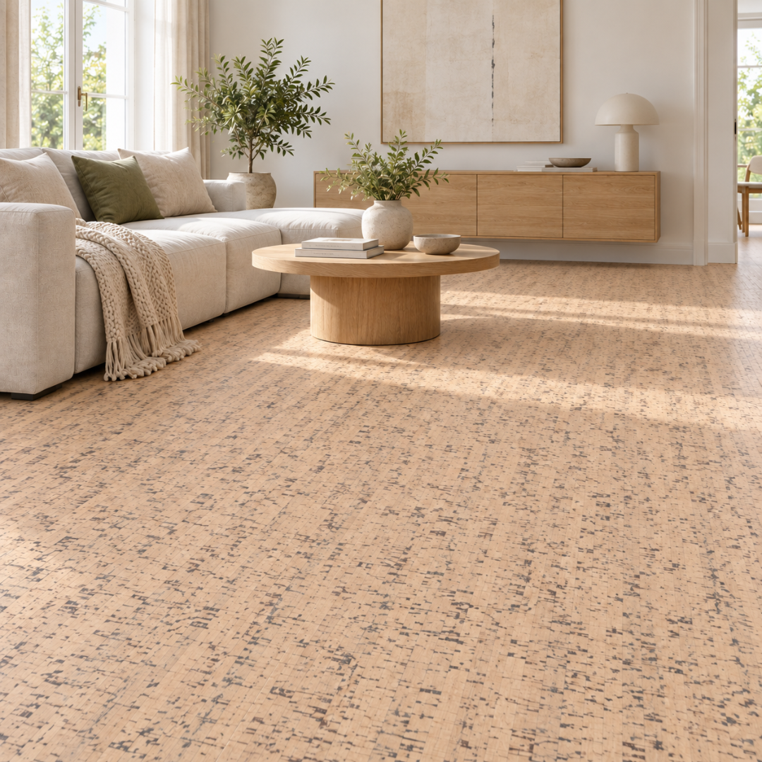 Kurk24 ClimaCork klik kurkvloer - Sintra Champagne - per m2