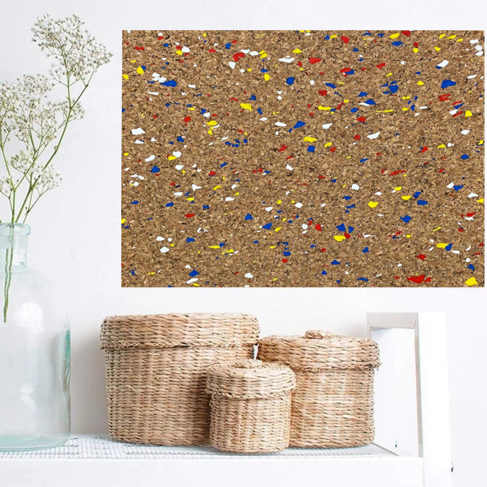 Kurk24 Design kurk prikbord Multicolor - diverse afmetingen