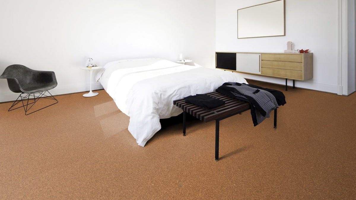 Kurk24 Gelakte plak kurkvloer - Natural - 60 x 30 cm - 8mm dik - PARTIJ 37,8m2