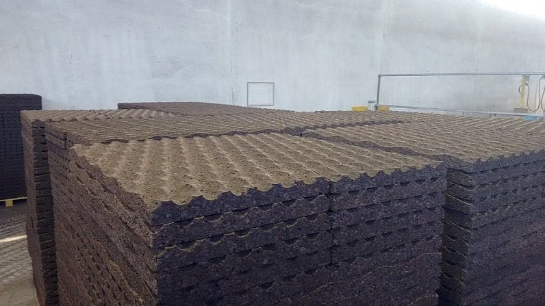 Kurk24 Gevelkurk isolatie - Wave S1 - 100 x 50 - 40mm