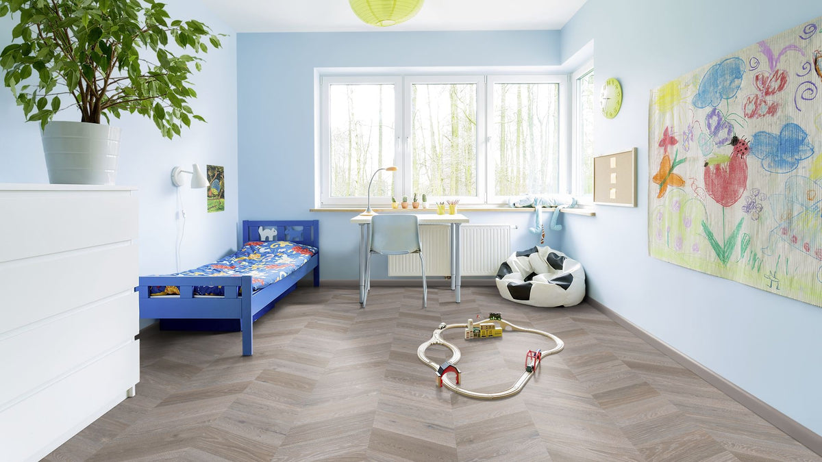 Kurk24 Granorte Vita Decor  ''Trim Chevron Urban'' - PARTIJ 26m2