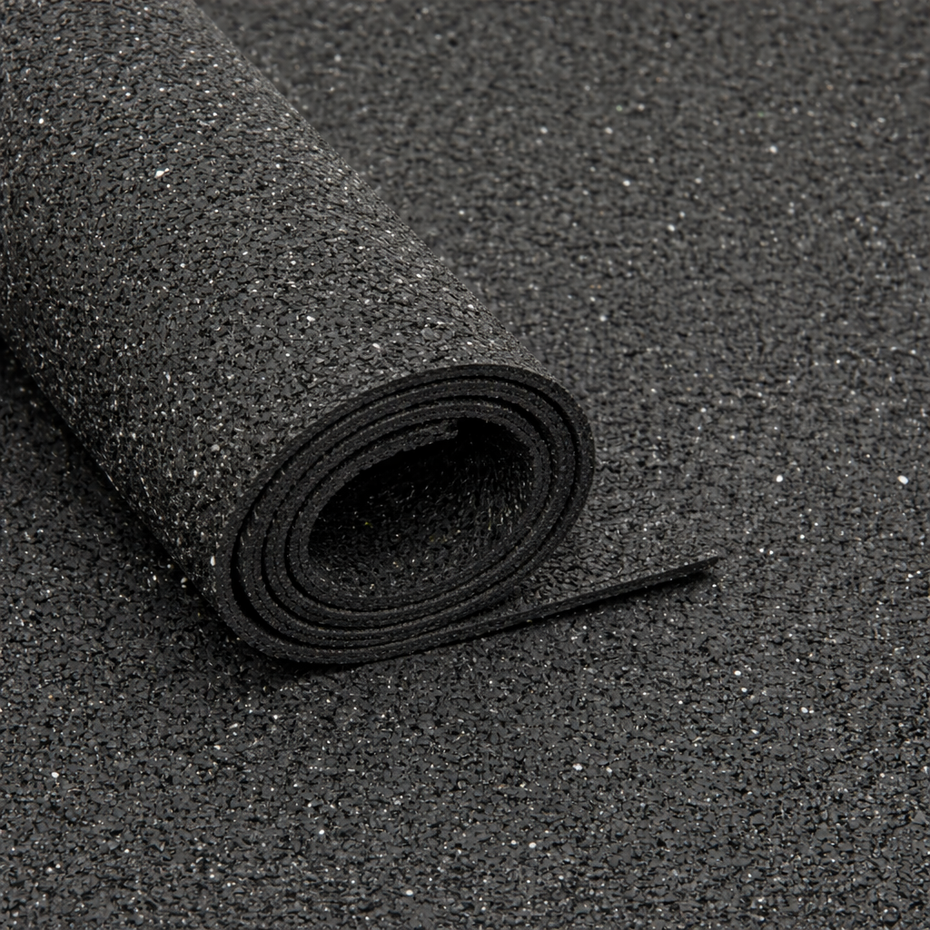 Kurk24 Granulaat rubber op rol - 2mm dik - 1,25x10m - ACTIE