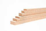 Kurk24 Kork-Dehnungsstreifen 10x20x900mm - 15 Stück