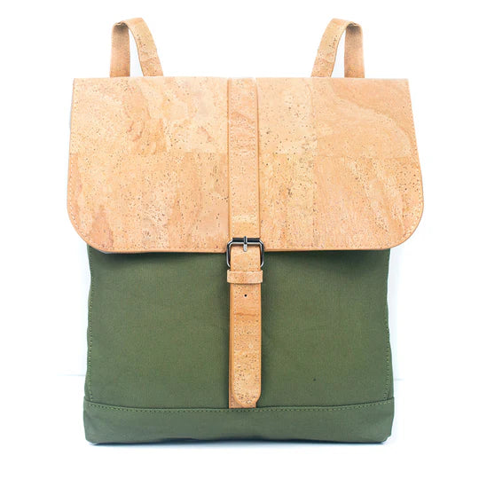 Kurk24 Kork-Laptoptasche - Grün - Frauen