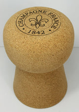 Kurk24 Kurk barkruk XL - Champagne kurk met opdruk - 75cm hoog