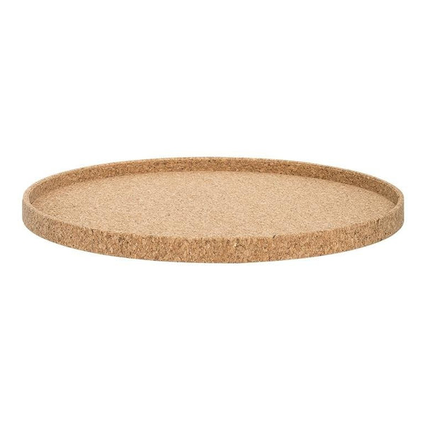 Kurk dienblad - rond -  30 cm