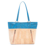 Kurk24 Kurk handtas - Blauw
