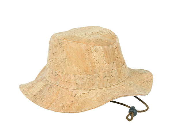 Kurk hoed - naturel - Cowboyhoed