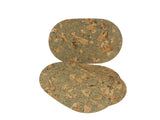 Kurk24 Kurk placemats set 4 stuks - Twist Green