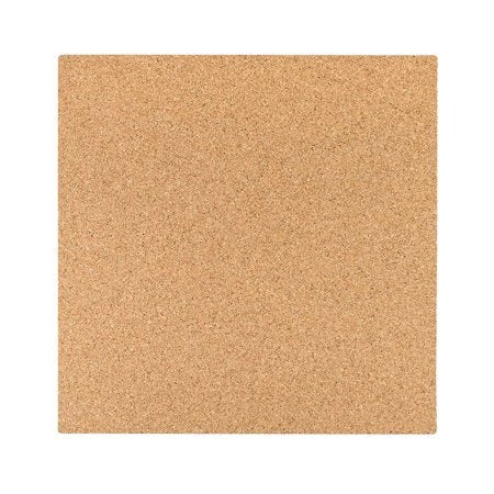 Kurk plafondplaat  systeemplafond  59.5 x 59.5 cm - 10mm Zachtboard - 6 mm Kurk