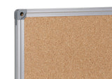 Kurk24 Kurk Prikbord – Aluminium Lijst – 100 × 200 cm