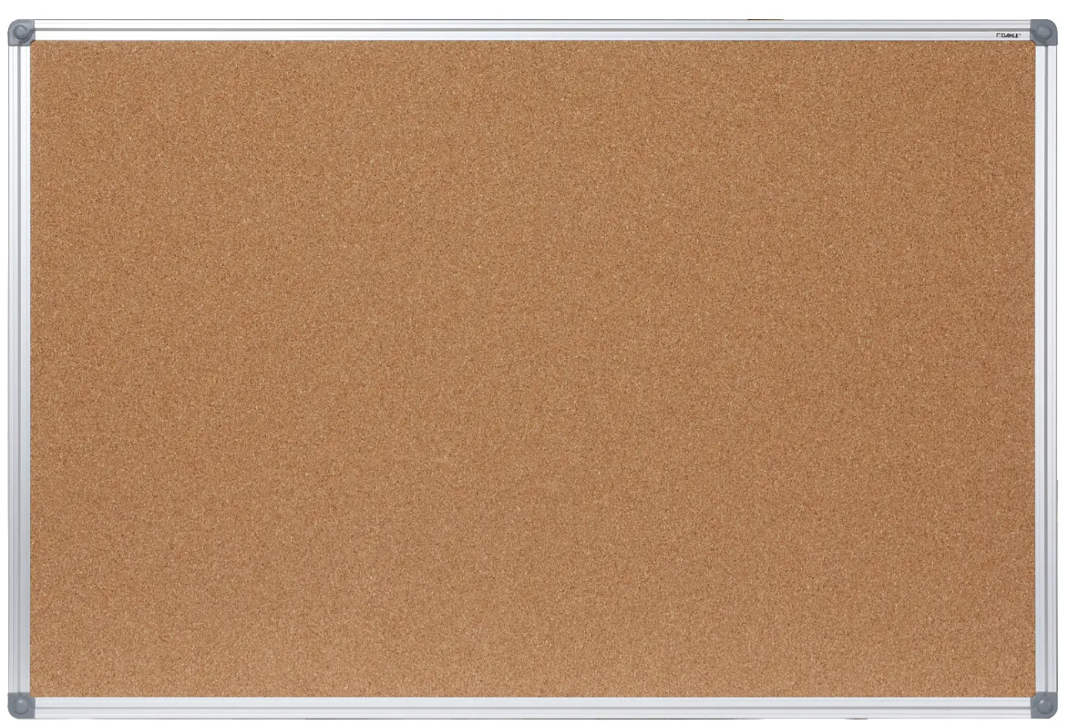Kurk24 Kurk Prikbord – Aluminium Lijst – 100 × 200 cm