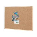 Kurk24 Kurk prikbord - houten lijst - 100 x 200 cm