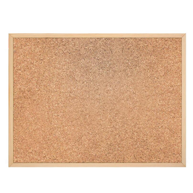 Kurk24 Kurk prikbord - houten lijst - 120 x 90 cm