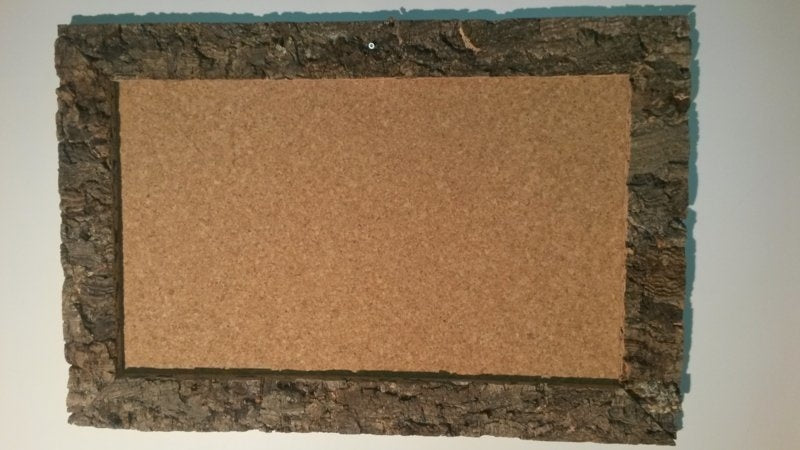 kurk24 Kurk Prikbord met Schorslijst – 60 x 90 cm – Zelfklevend