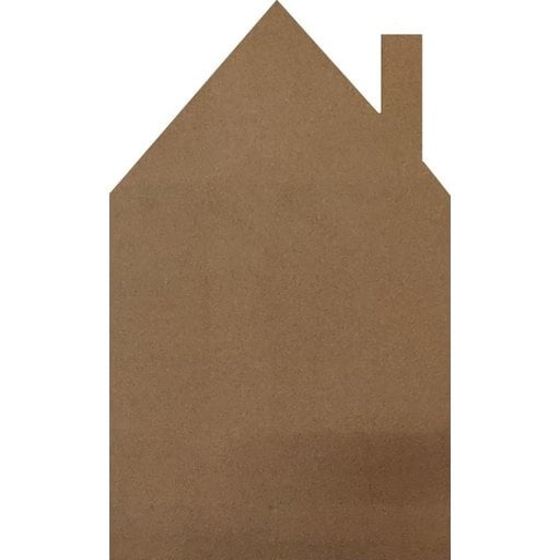 Kurk prikbord Zelfklevend 60 x 90 cm Huisje - 6mm