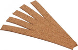 Kurk24 Kurk Rail Bedding H0 - 5mm - Modelspoorbouw 12 stuks