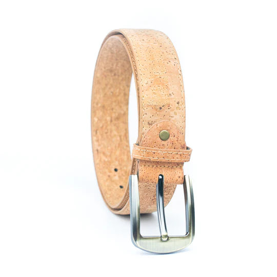 Kurk24 Kurk riem - natuurlijk - 115cm - Man