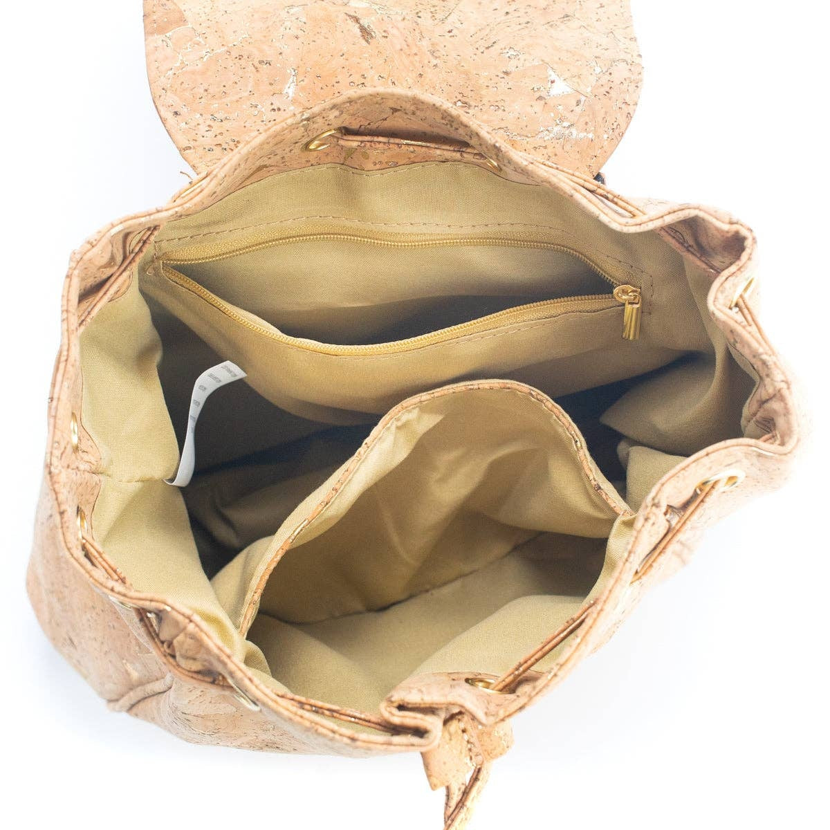 Kurk24 Kurk rugtas - Dames - Naturel Goud - Lina