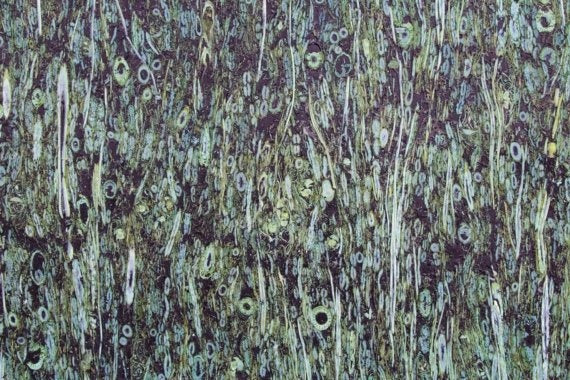 Kurk textiel - Stro Groen