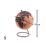 Kurk24 Kurk wereldbol - globe - diameter 15 cm.