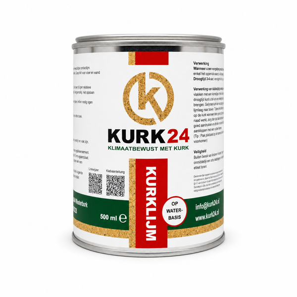 Kurk24 Tweezijdige contactlijm - 0,5L - 2m2