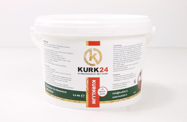 Kurk24 Tweezijdige contactlijm - 2,5 KG 10 m2