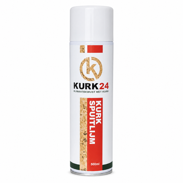 Kurk24 Tweezijdige contactlijm - spuitbus - 500ml 2,5m2