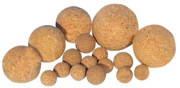 Kurkballen - 60 mm diameter - 10 stuks