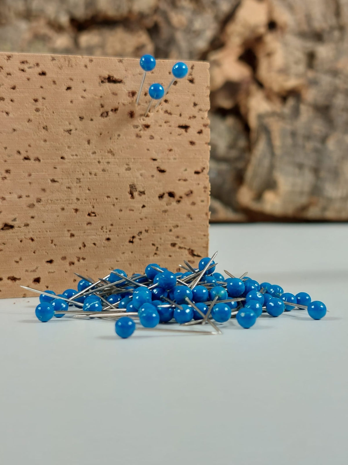 Kurk24 Landkaartspelden - 100 stuks - Blauw